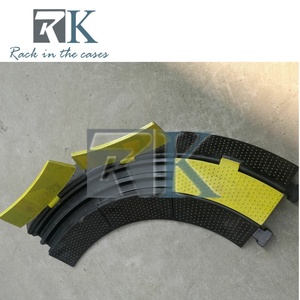 High <b>Temperature</b> Resistance Cable Protector Ramp Rubber Cable Ramp for Protective Power Cord - Product Image 5