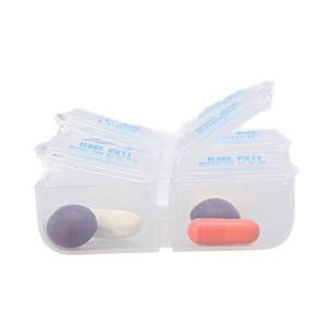 Pilulier portable en PP à 8 compartiments, vente en gros, directement des fabricants, petit étui avec rappel de 2 jours - Product Image 4