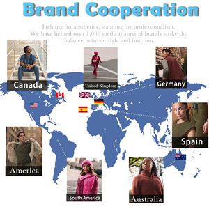 Tunique pour femmes, chemise pour femmes, uniforme de santé, uniforme de <span class=keywords><strong>médecin</strong></span>, uniforme d'infirmière, uniforme d'hôpital, ensembles d'uniformes médicaux, ensembles de blouses médicales - Product Image 2