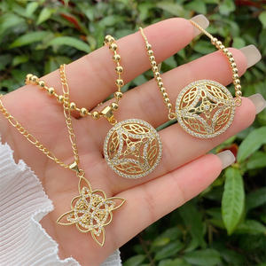 צמיד זהב 18k משובץ יהלום מלא זהב 18 קראט להגדיר שילוב צבע כפול מתכווננת צבע כפול אופנה קלאסי לגברים - Product Image 1