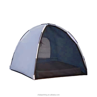 Tente de camping pour animaux de compagnie automatique pliable et portable de taille moyenne, lavable, pour chiens et chats, pour expositions et expositions d'animaux de compagnie.