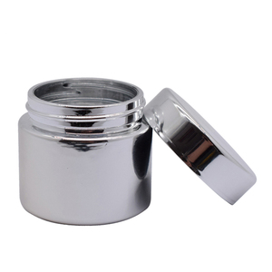 Lọ Thủy Tinh Mạ Điện Màu Vàng Bạc Tùy Chỉnh Lọ Thủy Tinh Chống Mài Mòn Cho Trẻ Em 2Oz 3Oz 4Oz 5Oz Có Nắp Đậy CR Màu Bạc Vàng Và Logo Tùy Chỉnh - Product Image 2