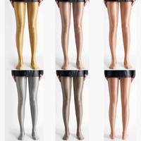 Collants de Danse en Nylon 70D Effet Huilé Ultra Scintillant