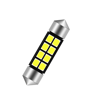 Lumière de toit de voiture double pointe rouge bleu jaune 12V 24V 31mm 36mm 39mm 41mm Ampoule de lecture intérieure colorée pour plaque d'immatriculation et éclairage intérieur - Product Image 5