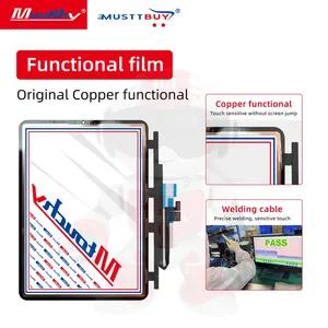 Tableta Musttby BLACK TOUCH con Adhesivo OCA para <span class=keywords><strong>iPad</strong></span> <span class=keywords><strong>Pro</strong></span>/Air/Mini (10.5/<span class=keywords><strong>12</strong></span>.<span class=keywords><strong>9</strong></span>/13/11 pulgadas), Repuestos para Teléfonos Móviles - Product Image 5