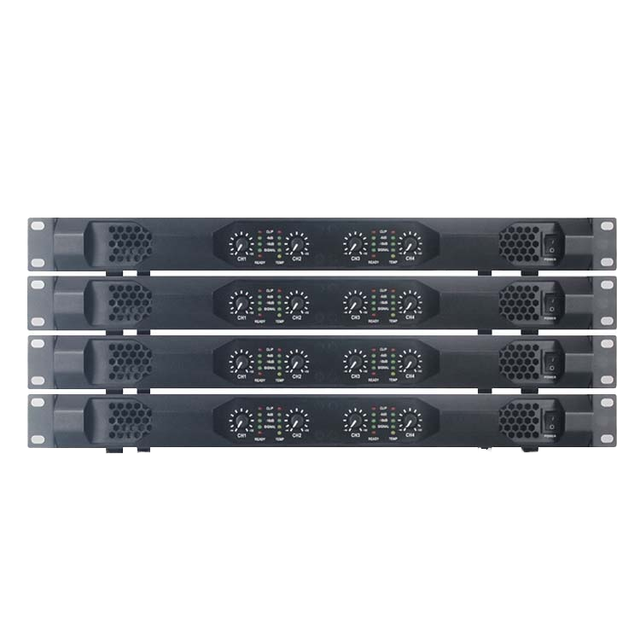 Professional Audio 450W Class D 4-Channel Digital Amplifier Small Power Receivers & Amplifiers