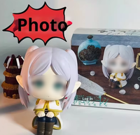 Ganyuan Anime Q Version Frozen Fulilian Big Head Doll Car Ornament Model Toy Boxed Plastic 1:12 Scale Air Blower Action Figures
