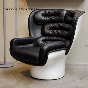 Muebles Gorman clásicos para sala de estar, sillones de ocio, sillón de diseño de fibra de vidrio <span class=keywords><strong>Elda</strong></span> de Joe Colombo - Product Image 2