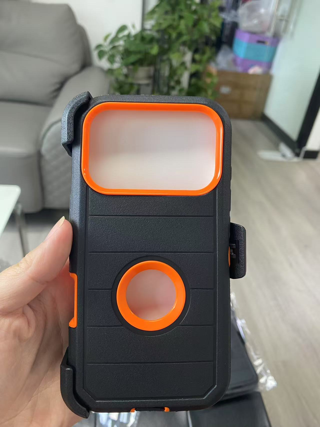 Orange + clip de ceinture