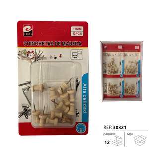 Chinchetas y Clavijas de Madera de Calidad Superior para Oficina y Fines Decorativos - Product Image 3