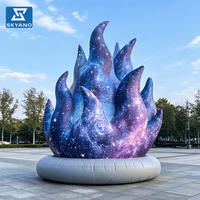 Modèle gonflable publicitaire Galaxie Flamme, Ciel Étoilé, pour scène et événements