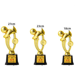 Trofeo in Plastica <span class=keywords><strong>Serie</strong></span> Calcio, Durevole e Creativo, per Tornei Sportivi, Lauree, Premio Miglior Marcatore - Product Image 1