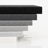 Panneaux muraux acoustiques en PET haute densité personnalisés, absorption acoustique, ignifuges, panneaux muraux en feutre acoustique pour projets hôteliers et scolaires