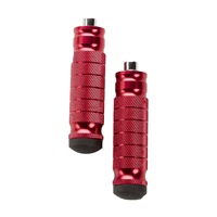 Repose-pieds moletés pour motocyclette, 1 paire, 8mm, antidérapant, pour passager