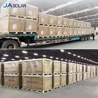 JA Haute Efficacité 615W 620W 625W 630W 635W 640W Panneaux Solaires Bifaciaux de Type N Module Photovoltaïque