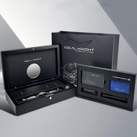Набор Ideal Knight IK6802: коробка + сумка + инструкция + салфетка для чистки часов + бирка + гарантийный талон + 2 запасных ремешка для часов — для Yamo Htet