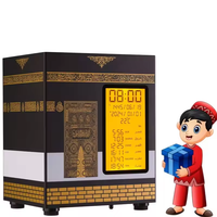 Horloge numérique musulmane Azan en promotion, prière à la mosquée, heure mondiale, automatique, télécommande numérique, multifonction, haut-parleur Coran, islamique