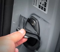 Couverture de boucle de serrure de porte de voiture en silicone gamme complète accessoires intérieurs antirouille universels pièces de Modification silencieuses pour voitures automobiles