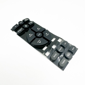 Teclado de Botones de Plástico Moldeado por Inyección Personalizado FX para Control Remoto de Silla de Masajes - Product Image 6