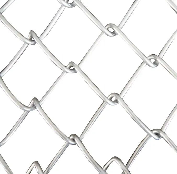 Customized PVC galvanized coated chain link fence for highways/ railways roadside protection net