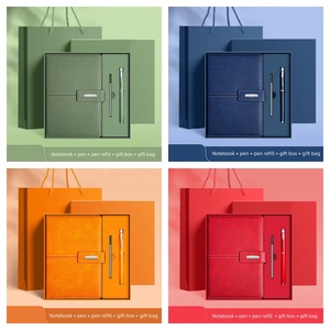 Set Regalo Promozionale Pronto <span class=keywords><strong>per</strong></span> la Spedizione: Blocco Note e Penna Personalizzabili con Logo, Scatola Regalo, Prezzo di Fabbrica, Set di Cancelleria, <span class=keywords><strong>Regali</strong></span> Aziendali - Product Image 2