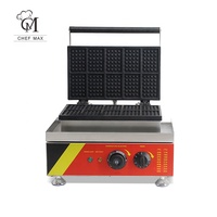 Gaufrier électrique à crêpe, w, appareil industriel pour fabriquer des Muffin/pops