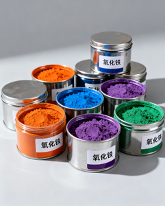 Pigmen sintetis jumlah besar untuk cat biru kuning kuning 42 abu-abu murah coklat tua besi oksida merah 190 semen blok drum beton - Product Image 1