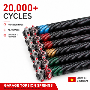 Garage Torsion <b>Springs</b> from Vietnam Precision Made Residential Garage <b>Door</b> <b>Springs</b> Adjustable Durable Replacement Kit - Product Image 1