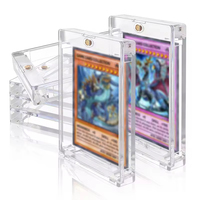 Étui professionnel One Touch pour cartes d'identité, protège-cartes transparent 35PT, porte-cartes magnétique pour cartes à collectionner, jeux de cartes TCG, présentoir pour collectionneurs