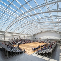 Offre Spéciale : Bâtiments Préfabriqués en Acier Léger à Deux Étages, Structure en Acier Galvanisé Préfabriqué, École à Châssis en Acier Antisismique