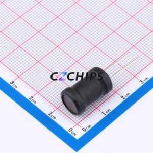 Inductor de Anillo de Color XR10*16-222K-L / Componente de Orificio Pasante (THT), D10xL16mm 2.2mH 10% 385mA 3.1Ohm - Product Image 2