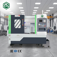 Torno CNC de Cama Inclinada de Alta Rigidez CK46B con Control Syntec, Máquina de Torneado Automática con Precisión de 0.01 mm