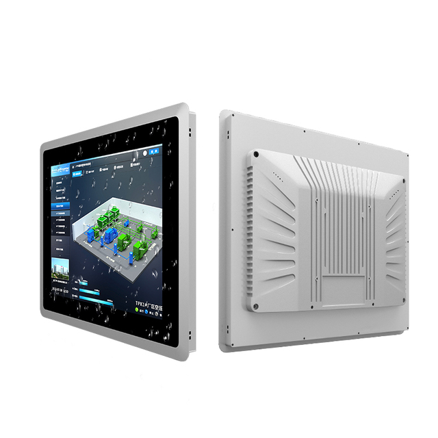 Open Frame Lcd Monitor 10.4" 12.1" 15" Ip65 Waterproof Front Panel Pc Industrial Touch Screen Monitor with Capacitive Touch
