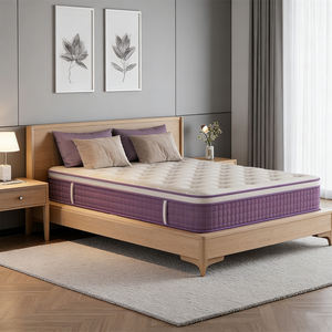 Colchón Híbrido de Espuma Viscoelástica y Resortes de 30 cm de Grosor, Transpirable y Suave, Envasado al Vacío para Dormitorio, Hogar y Hotel - Product Image 1