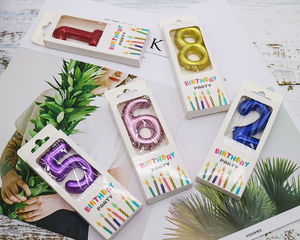 Bougie d'anniversaire personnalisée en <span class=keywords><strong>cire</strong></span> de paraffine - Le <span class=keywords><strong>meilleur</strong></span> choix pour les fêtes, les décorations du Ramadan et d'Halloween - Product Image 2