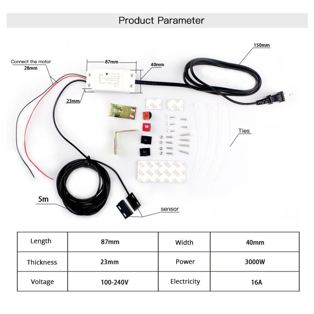 WiFi Smart Garage Door Controller Smart Life Tuya APP Remote Open Close Monitor Compatible With Alexa Google Home No Hub Require · image 6