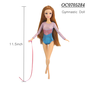 Plastic <strong>Gymnastics</strong> Tool Girl <strong>Doll</strong> Accessories Toys Kids With 11.5 Inch Fashion <strong>Doll</strong> - Product Image 2