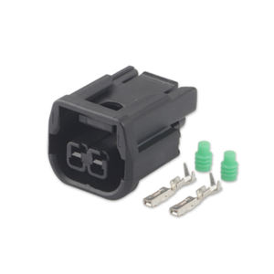 2-Pin LED-Scheinwerfer Tagfahrlicht Nebelscheinwerfer Stecker Kabelbaum für Honda 6189-7408 - Product Image 5