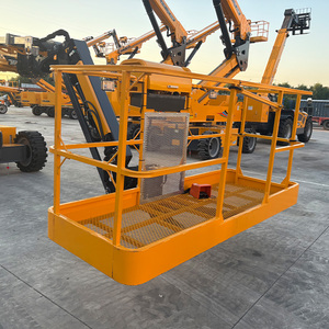 Platform Kerja Bergerak Industri MEWP Boom Lift Hidrolik AWP Mesin Pengangkat Artikulasi Teleskopik Berpenggerak Sendiri - Product Image 3