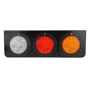 Ensemble de feu arrière LED pour remorque, accessoire pour voiture, pour camion, 24V