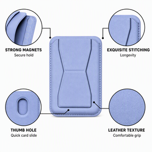 Tarjetero Magnético para Teléfono, 3 en 1, Soporte Desmontable para Magsafe, Impresión de Logotipo Personalizado, Regalo OEM para Empresas - Product Image 4