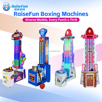 Machine de jeu d'arcade RaiseFun Hammer strength challenge pour les centres commerciaux, les centres de divertissement intérieurs et les centres de divertissement familiaux