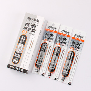 DianShi DS-1155 <b>Pen</b> Refill 0.5mm Black Push Activated For Space Capsule Gel <b>Pen</b> - Product Image 1