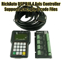 Kit de câbles de données et accessoires pour contrôleur 4 axes JLE CNC TECH Richauto DSP A18 pour routeur CNC 4 axes