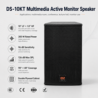 Système audio extérieur DSZ DS-10KT Pro Audio avec caisson de basses de 15 pouces, réponse en fréquence de 58-20 kHz et impédance de 8 ohms