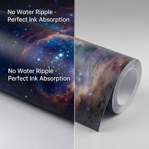 Vinilo Imprimible Mate Acuoso Removible, Compatible con Tinta a Base de Agua para Gráficos Promocionales de Interior - Product Image 1