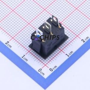 MR5-130-C3N-BB Rocker Switch Through hole Component (THT) Switch 15mm 10mm 19mm Concave Bend - Product Image 2