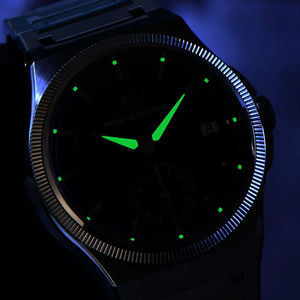 Reloj Mecánico para Hombre PAGANI DESIGN YS029 de 42 mm con Esfera Simple de Textura Mate, Cristal de Zafiro, Acero Inoxidable, Resistente al Agua - Product Image 5