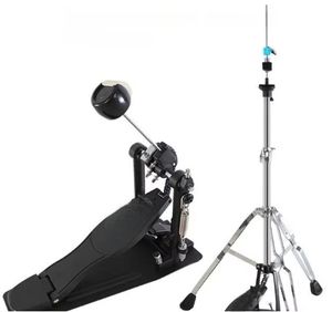 5 tambours + 2/3/4 cymbales kit de grosse caisse avec pédales de support métal <span class=keywords><strong>Jazz</strong></span> Rock batterie en gros pour débutant enfants Studio scène pratiqueOEM - Product Image 6