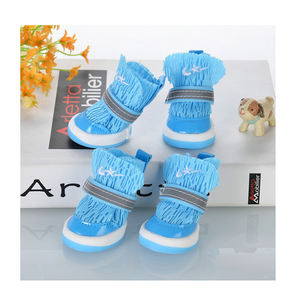 <span class=keywords><strong>Hush</strong></span> รองเท้าบูทสำหรับลูกสุนัข,รองเท้าอุ้งเท้าสัตว์เลี้ยงรองเท้าสำหรับเดินวิ่งลายน่ารักขนาดเล็กสำหรับฤดูร้อน - Product Image 4